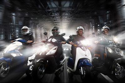 機車(chē)棚拍后期P圖效果